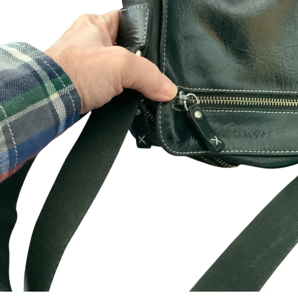 Gordon Rush, Italian Leather, Unisex Crossbody‎ Bag